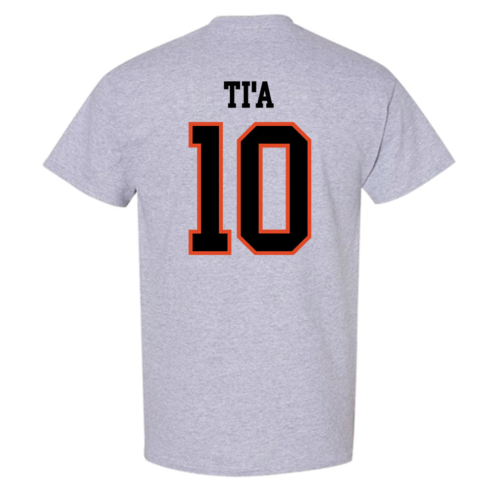 Oregon State - NCAA Football : Tristan Ti'a - Classic Shersey T-Shirt-3