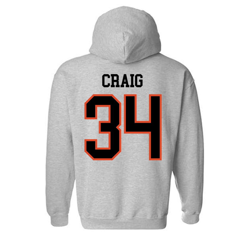 Oregon State - NCAA Football : Sean Craig - Classic Shersey Hooded Sweatshirt-3