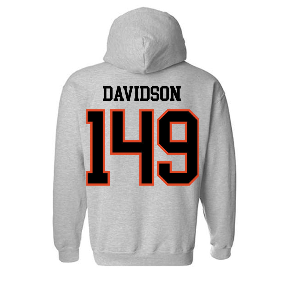 Oregon State - NCAA Wrestling : Koy Davidson - Classic Shersey Hooded Sweatshirt-2