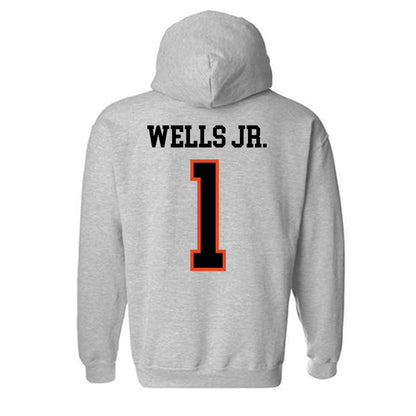 Oregon State - NCAA Football : David Wells Jr. - Classic Shersey Hooded Sweatshirt-2