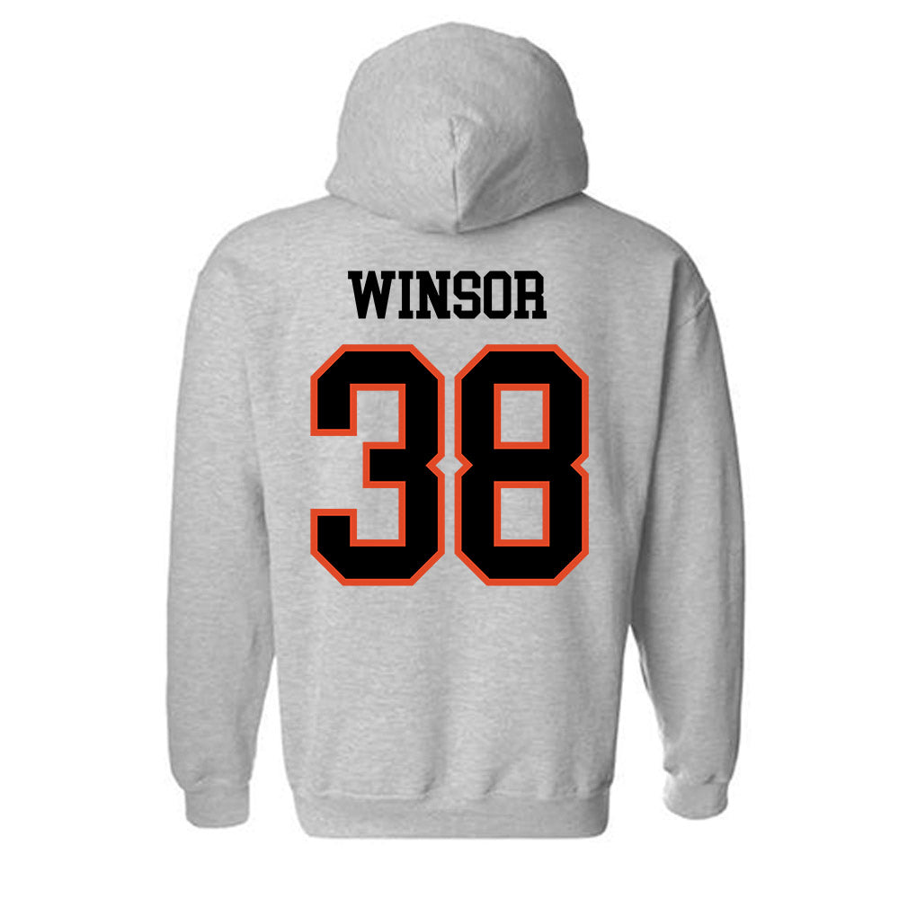 Oregon State - NCAA Football : AJ Winsor - Classic Shersey Hooded Sweatshirt-2