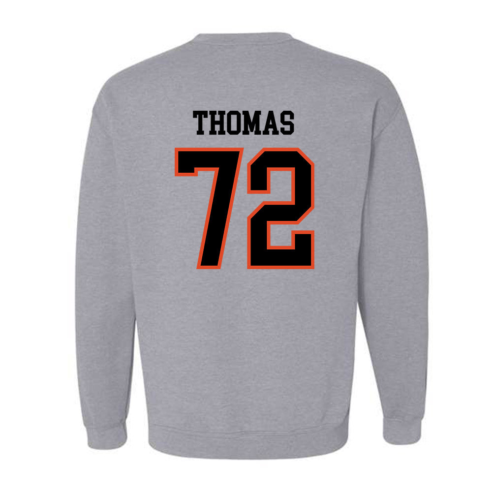 Oregon State - NCAA Football : Noah Thomas - Classic Shersey Crewneck Sweatshirt-3