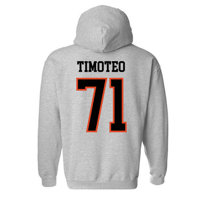 Oregon State - NCAA Football : Josiah Timoteo - Classic Shersey Hooded Sweatshirt-2