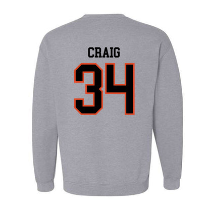 Oregon State - NCAA Football : Sean Craig - Classic Shersey Crewneck Sweatshirt-3