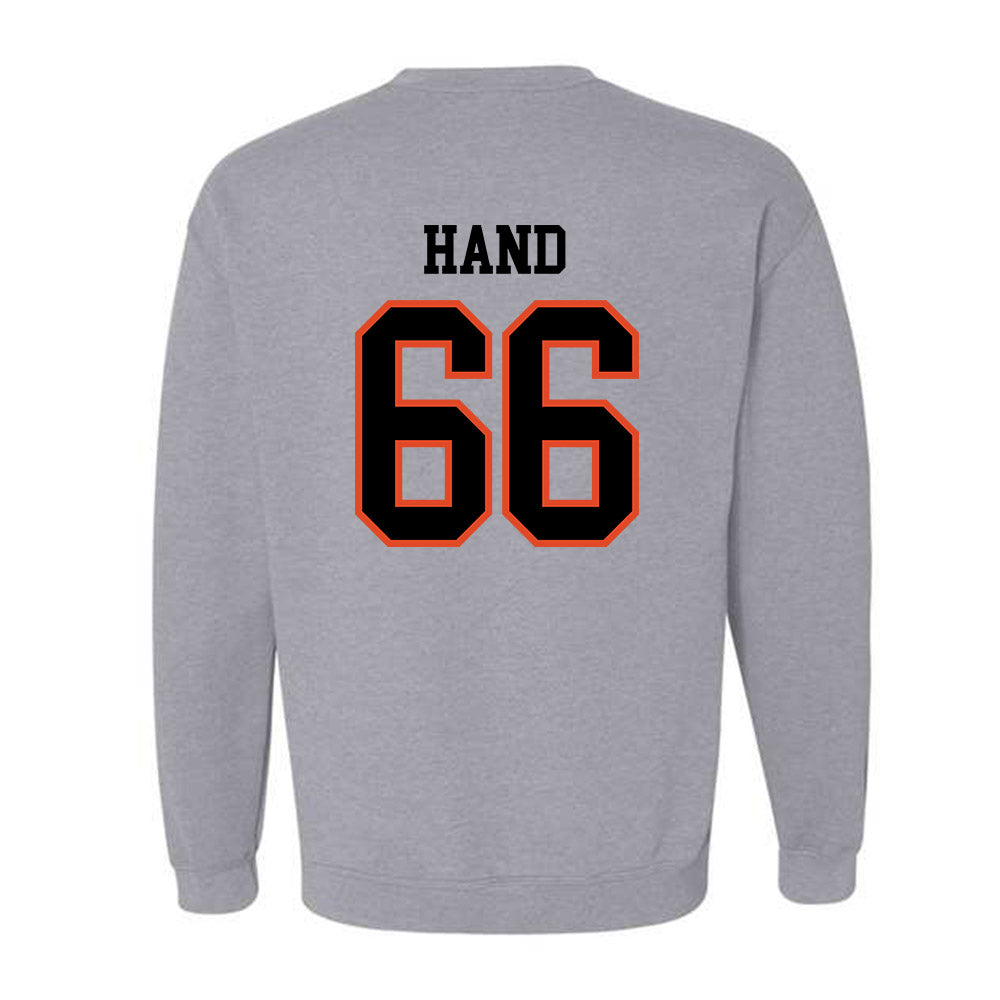 Oregon State - NCAA Football : JT Hand - Classic Shersey Crewneck Sweatshirt-3