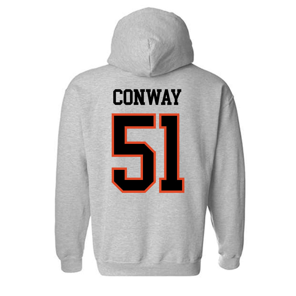 Oregon State - NCAA Football : Maddox Conway - Classic Shersey Hooded Sweatshirt-2