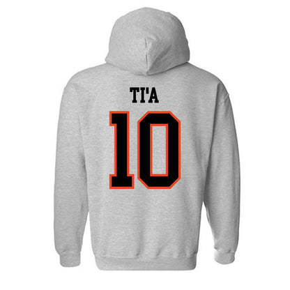 Oregon State - NCAA Football : Tristan Ti'a - Classic Shersey Hooded Sweatshirt-2