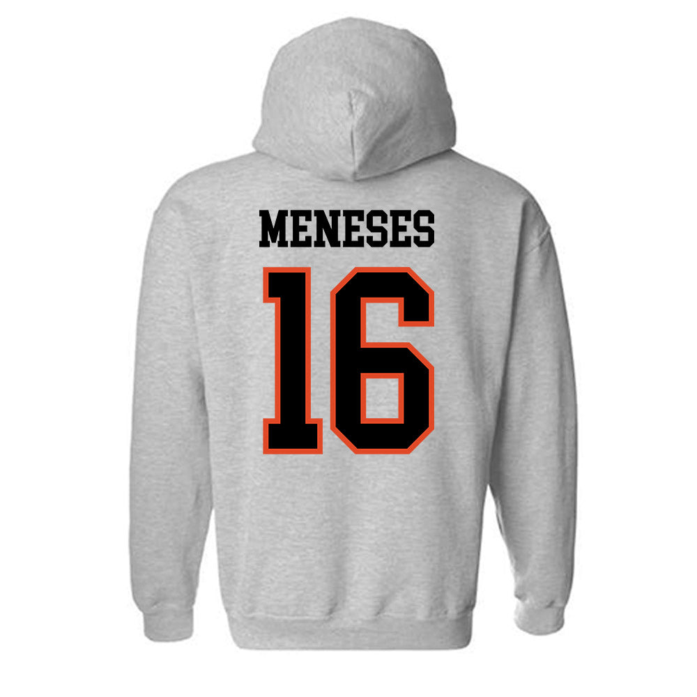 Oregon State - NCAA Men's Soccer : Massimo Meneses - Classic Shersey Hooded Sweatshirt-2