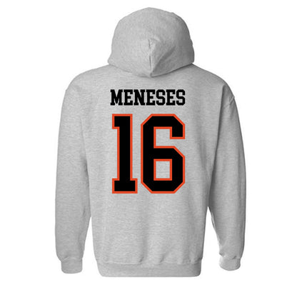 Oregon State - NCAA Men's Soccer : Massimo Meneses - Classic Shersey Hooded Sweatshirt-2