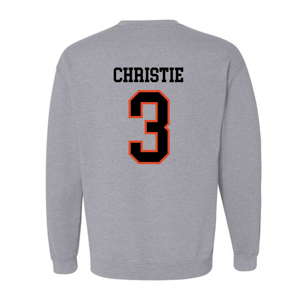 Oregon State - NCAA Men's Basketball : Malcolm Christie - Classic Shersey Crewneck Sweatshirt-2