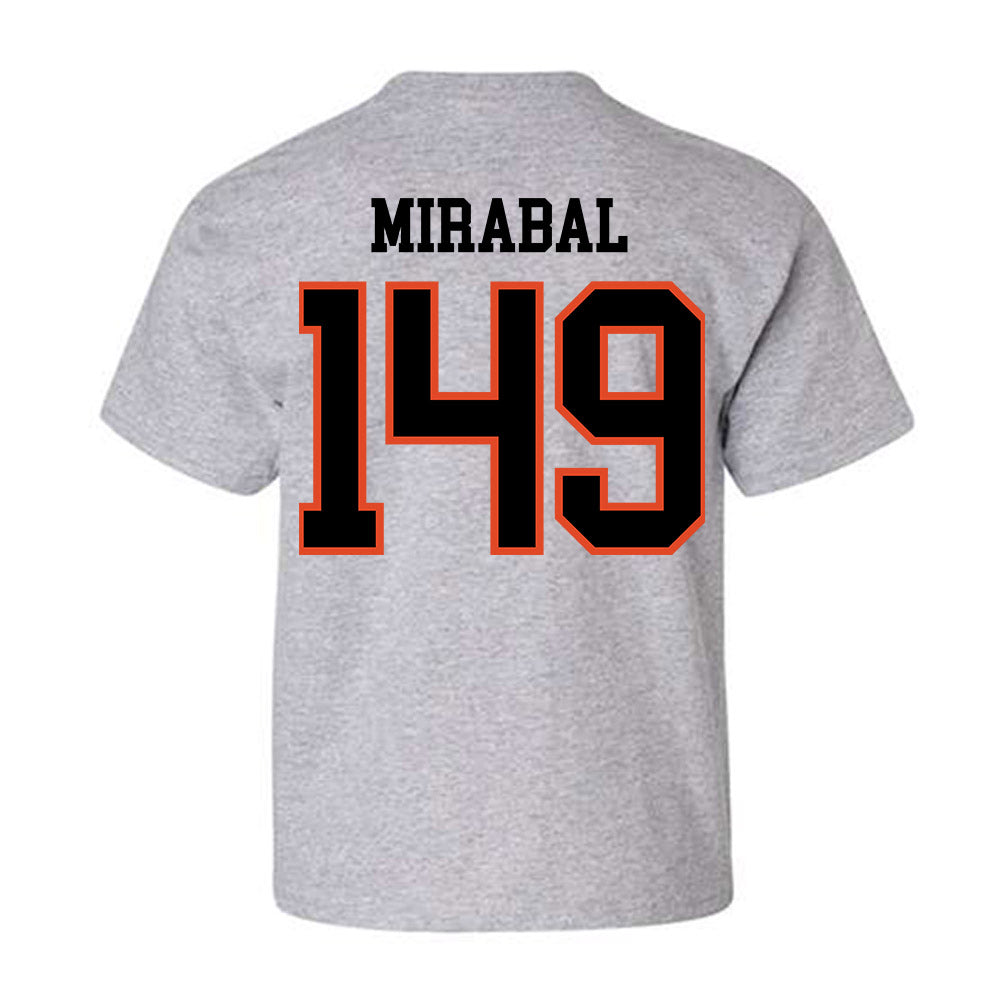 Oregon State - NCAA Wrestling : Moses Mirabal - Classic Shersey Youth T-Shirt-2