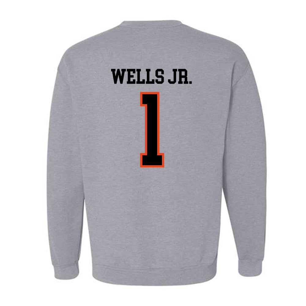Oregon State - NCAA Football : David Wells Jr. - Classic Shersey Crewneck Sweatshirt-2