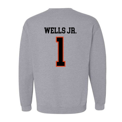 Oregon State - NCAA Football : David Wells Jr. - Classic Shersey Crewneck Sweatshirt-2