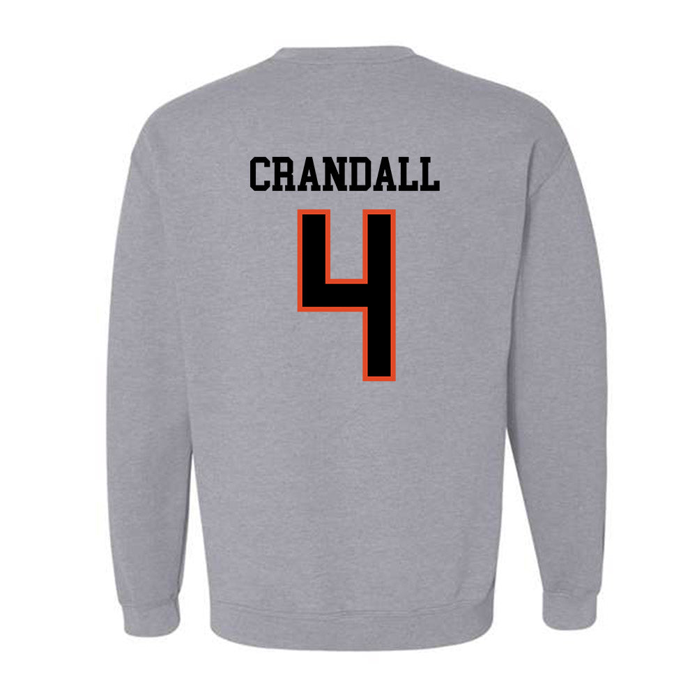 Oregon State - NCAA Football : TJ Crandall - Classic Shersey Crewneck Sweatshirt-2
