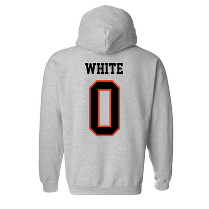 Oregon State - NCAA Men's Basketball : Desmond White - Classic Shersey Hooded Sweatshirt-3