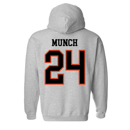 Oregon State - NCAA Men's Basketball : Johan Munch - Classic Shersey Hooded Sweatshirt-2