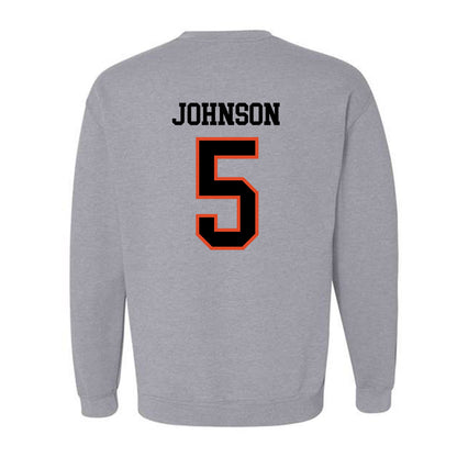 Oregon State - NCAA Football : Gabarri Johnson - Classic Shersey Crewneck Sweatshirt-2