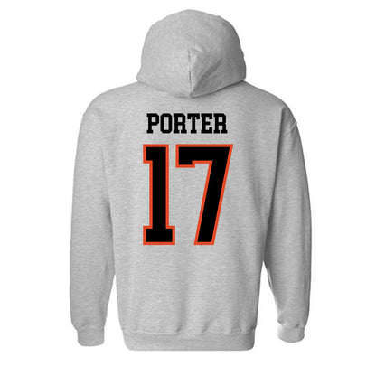 Oregon State - NCAA Baseball : Ethan Porter - Classic Shersey Hooded Sweatshirt-3