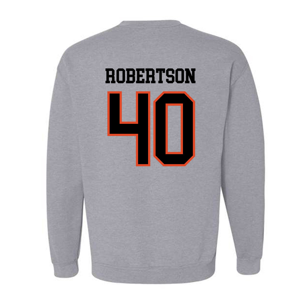 Oregon State - NCAA Football : Jackson Robertson - Classic Shersey Crewneck Sweatshirt-3
