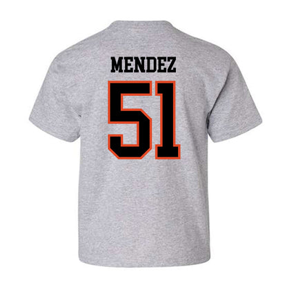 Oregon State - NCAA Baseball : Connor Mendez - Classic Shersey Youth T-Shirt-3
