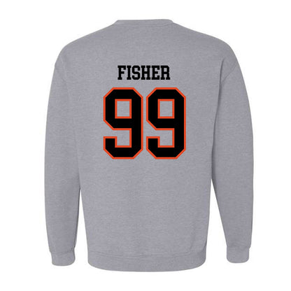 Oregon State - NCAA Football : Niklas Fisher - Classic Shersey Crewneck Sweatshirt-3