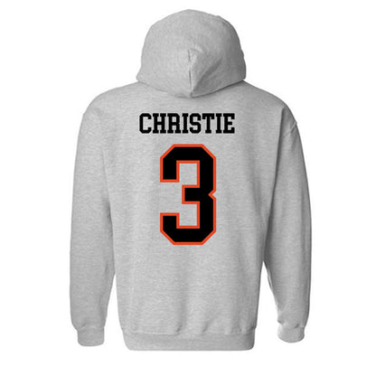 Oregon State - NCAA Men's Basketball : Malcolm Christie - Classic Shersey Hooded Sweatshirt-3