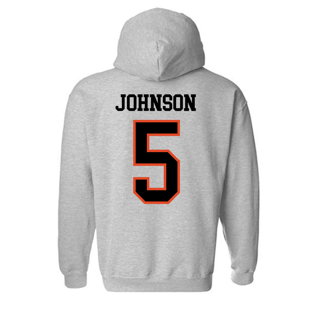 Oregon State - NCAA Football : Gabarri Johnson - Classic Shersey Hooded Sweatshirt-2