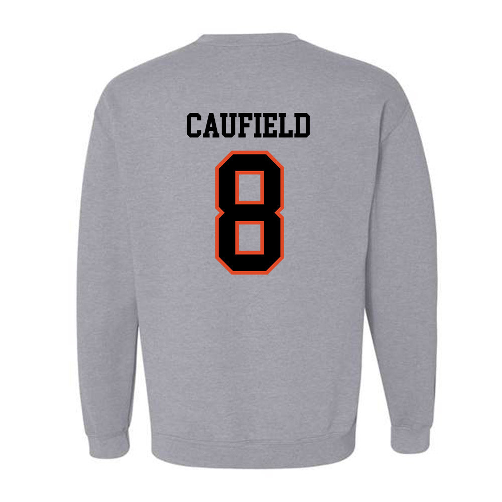 Oregon State - NCAA Football : Bryce Caufield - Classic Shersey Crewneck Sweatshirt-2