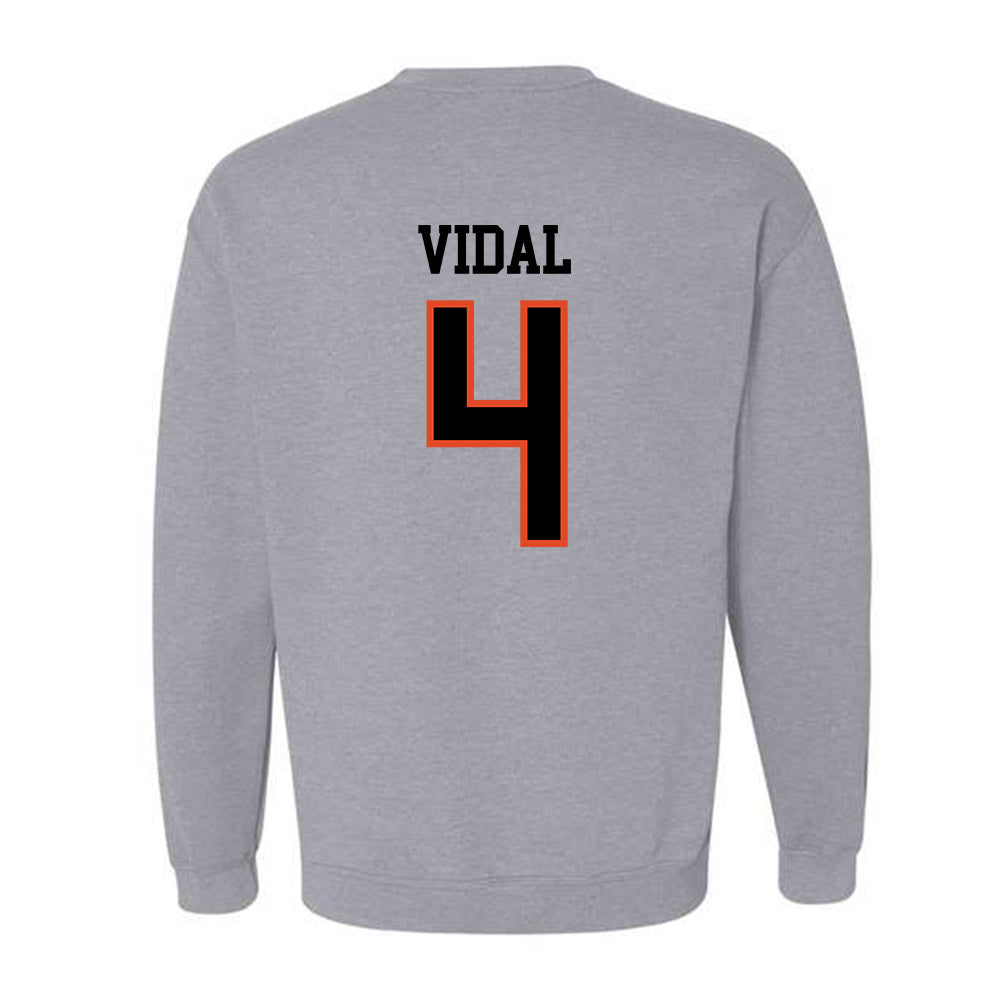 Oregon State - NCAA Men's Soccer : Oriol Vidal - Classic Shersey Crewneck Sweatshirt-3