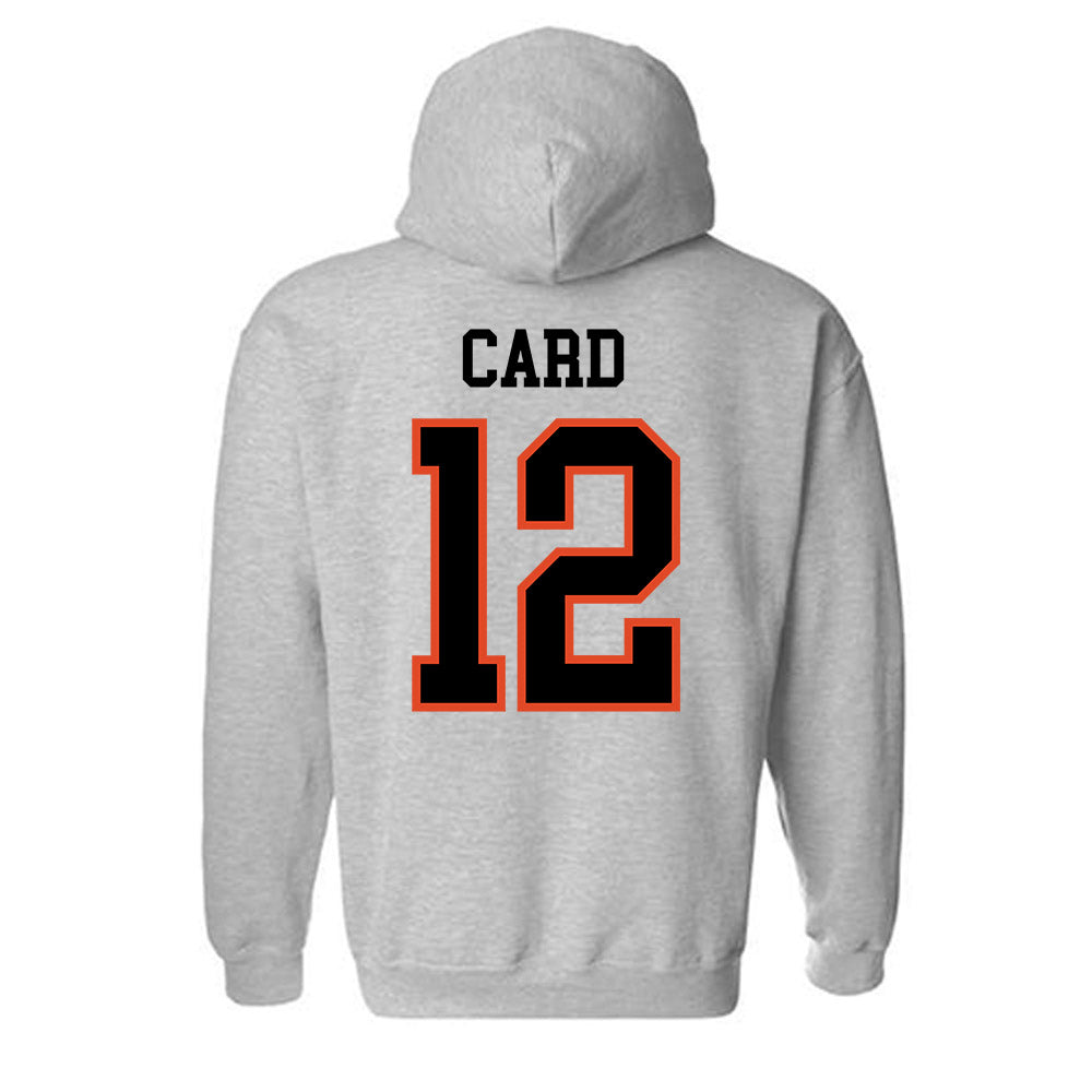 Oregon State - NCAA Football : Zachary Card - Classic Shersey Hooded Sweatshirt-3