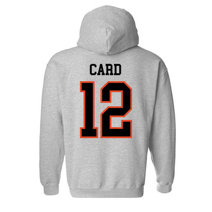 Oregon State - NCAA Football : Zachary Card - Classic Shersey Hooded Sweatshirt-3