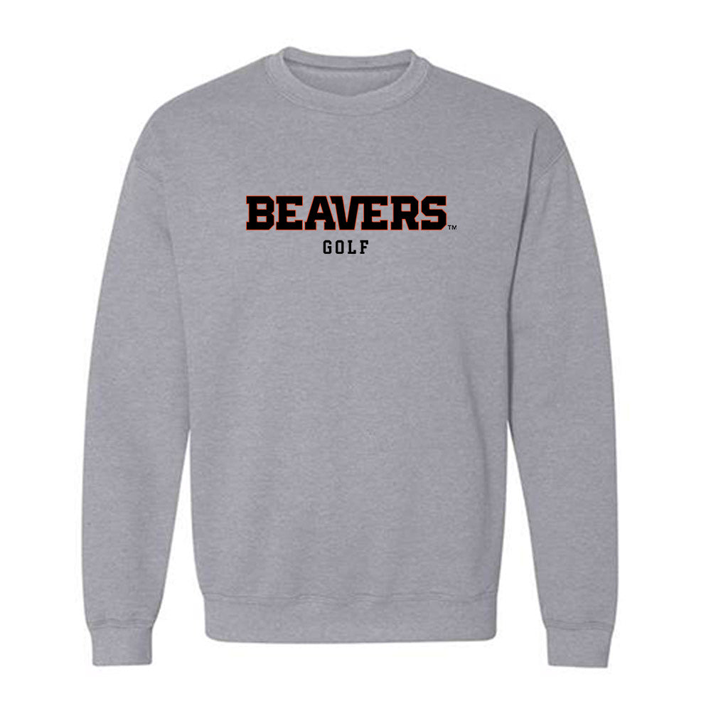 Oregon State - NCAA Men's Golf : Ethan Elleraas - Classic Shersey Crewneck Sweatshirt-0