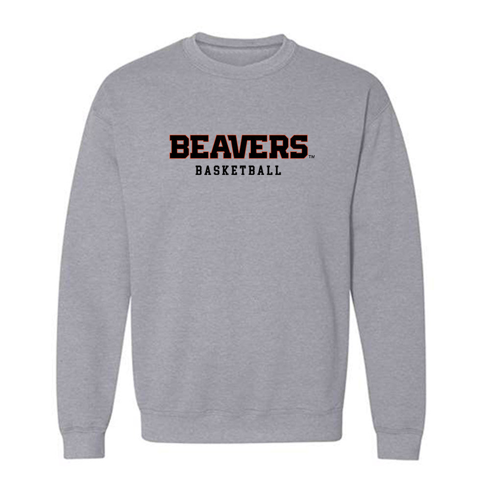 Oregon State - NCAA Men's Basketball : Matija Samar - Classic Shersey Crewneck Sweatshirt-0