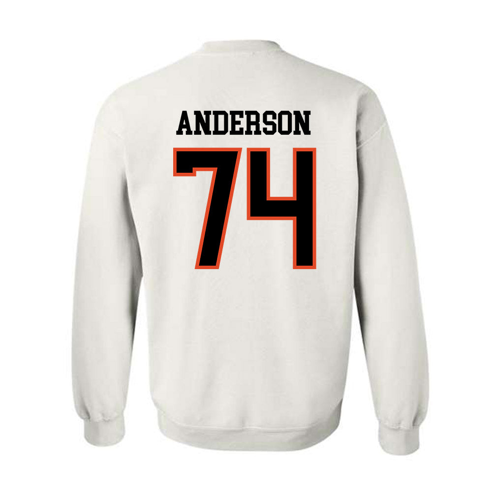 Oregon State - NCAA Football : Jacob Anderson - Classic Shersey Crewneck Sweatshirt-1