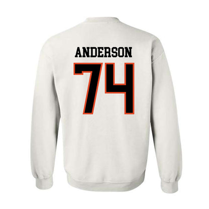 Oregon State - NCAA Football : Jacob Anderson - Classic Shersey Crewneck Sweatshirt-1