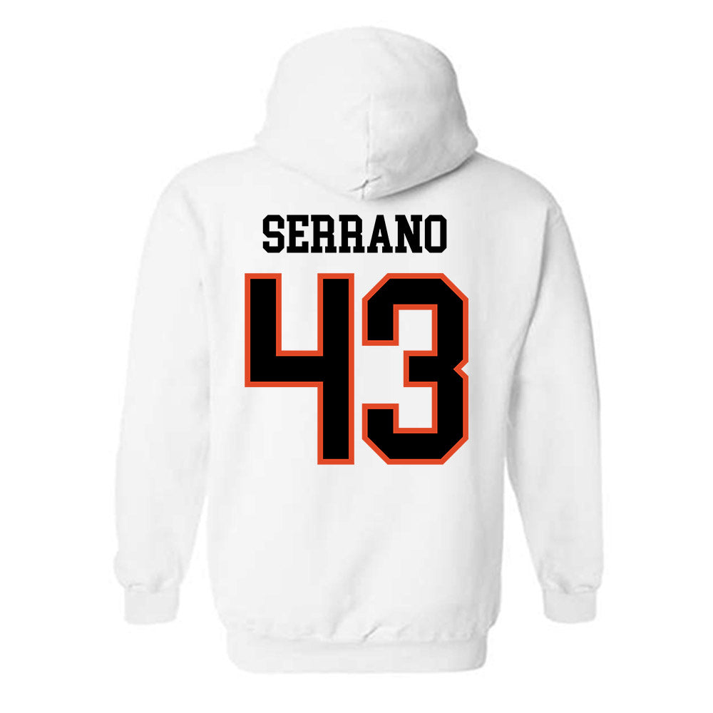 Oregon State - NCAA Baseball : Martin Serrano - Classic Shersey Hooded Sweatshirt-1
