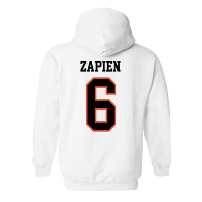 Oregon State - NCAA Men's Soccer : Jacob Zapien - Classic Shersey Hooded Sweatshirt-1
