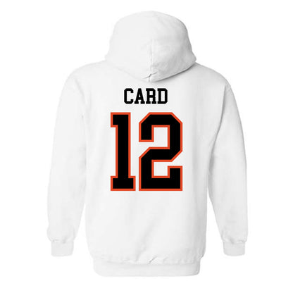 Oregon State - NCAA Football : Zachary Card - Classic Shersey Hooded Sweatshirt-1