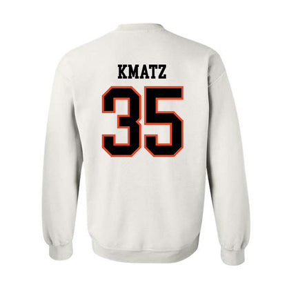 Oregon State - NCAA Baseball : Zach Kmatz - Classic Shersey Crewneck Sweatshirt-1