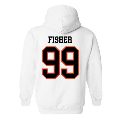 Oregon State - NCAA Football : Niklas Fisher - Classic Shersey Hooded Sweatshirt-1