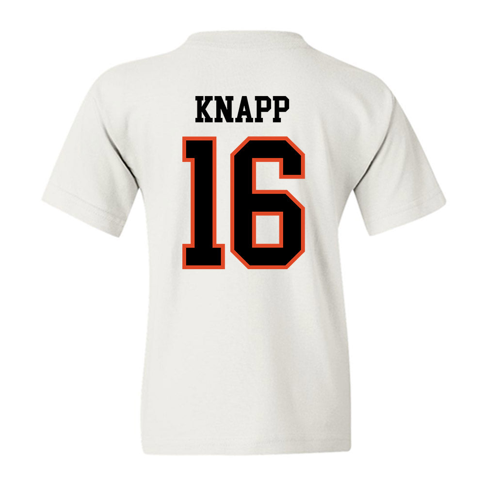 Oregon State - NCAA Football : Logan Knapp - Classic Shersey Youth T-Shirt-1