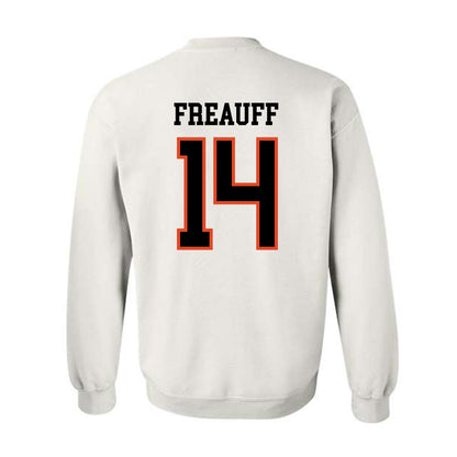 Oregon State - NCAA Football : Eddie Freauff - Classic Shersey Crewneck Sweatshirt-1