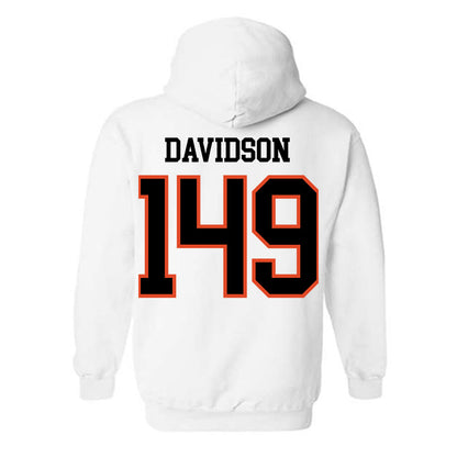 Oregon State - NCAA Wrestling : Koy Davidson - Classic Shersey Hooded Sweatshirt-1