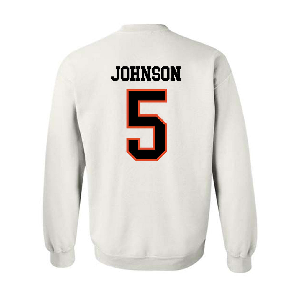 Oregon State - NCAA Football : Gabarri Johnson - Classic Shersey Crewneck Sweatshirt-1