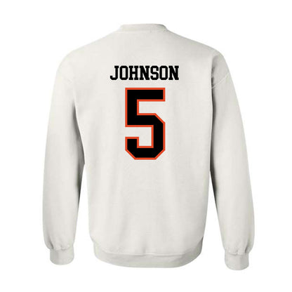 Oregon State - NCAA Football : Gabarri Johnson - Classic Shersey Crewneck Sweatshirt-1