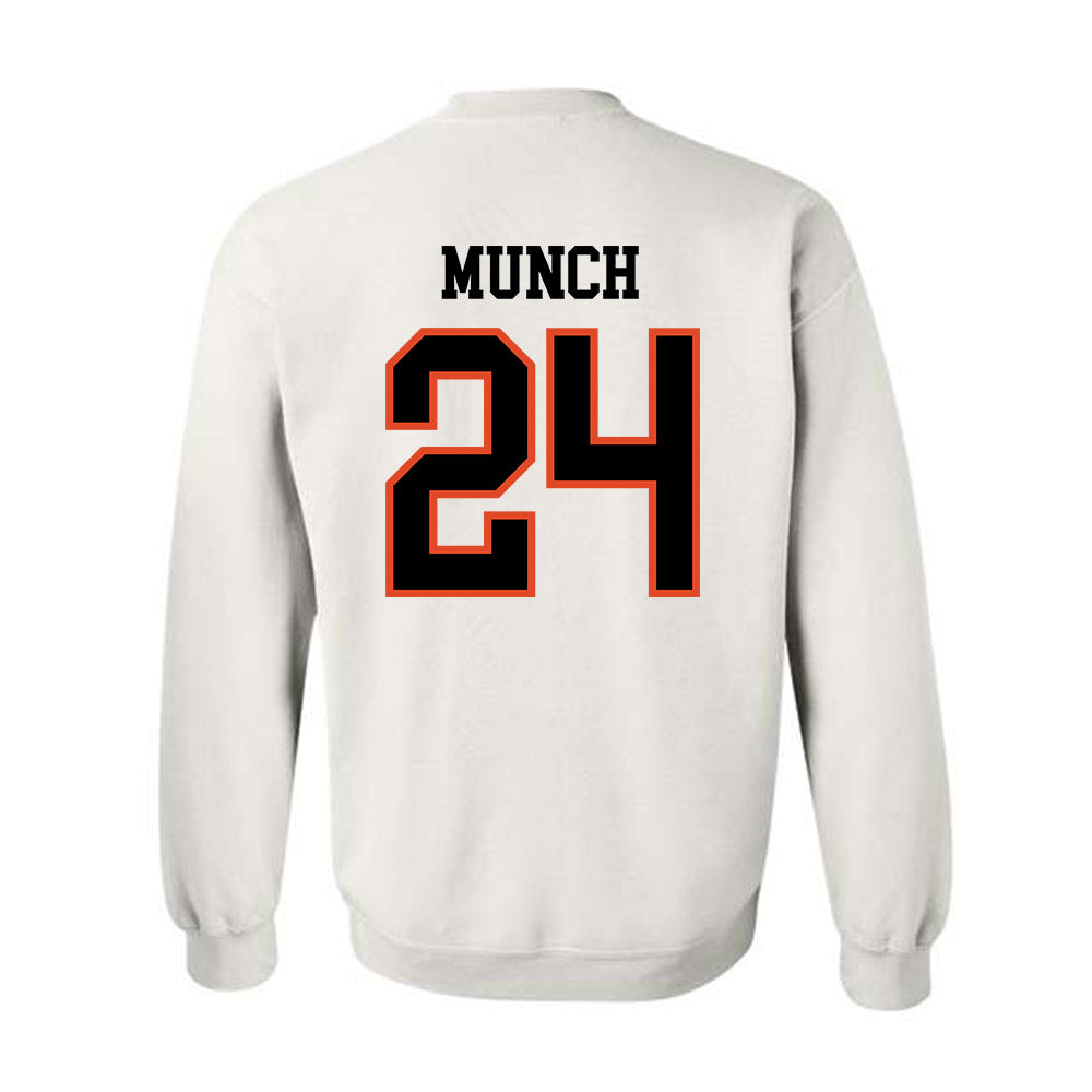 Oregon State - NCAA Men's Basketball : Johan Munch - Classic Shersey Crewneck Sweatshirt-1