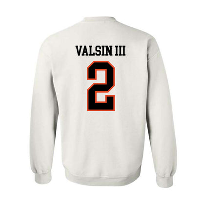 Oregon State - NCAA Football : Jimmy Valsin III - Classic Shersey Crewneck Sweatshirt-1
