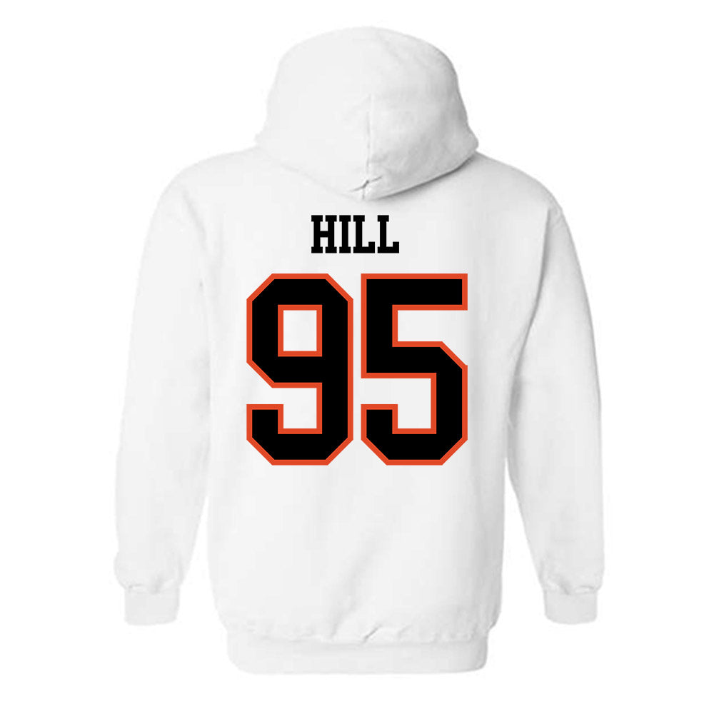 Oregon State - NCAA Football : Tygee Hill - Classic Shersey Hooded Sweatshirt-1