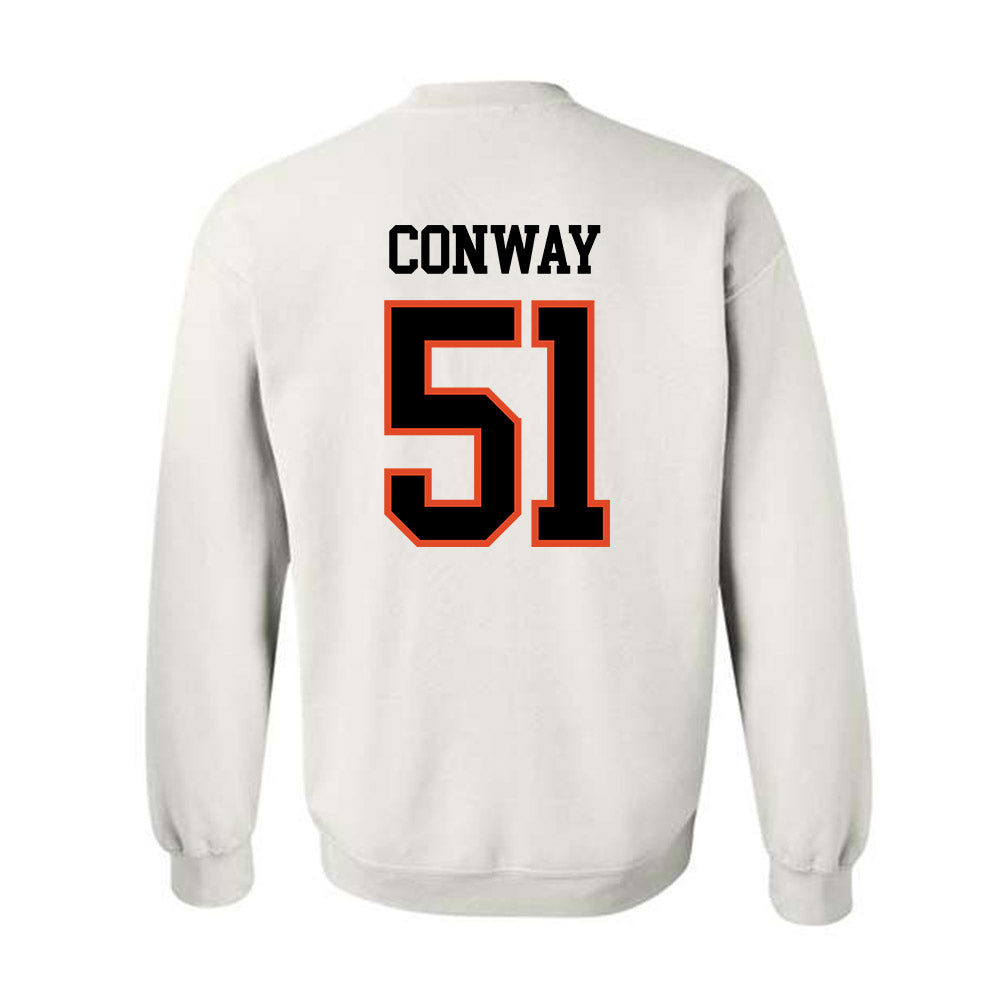 Oregon State - NCAA Football : Maddox Conway - Classic Shersey Crewneck Sweatshirt-1