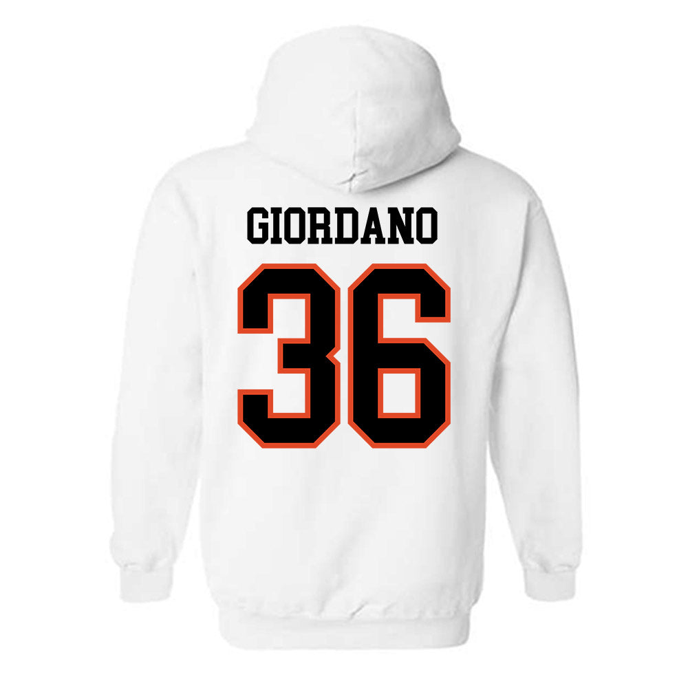 Oregon State - NCAA Baseball : Jack Giordano - Classic Shersey Hooded Sweatshirt-1